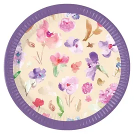talerzyki-papierowe-fioletowe-kwiaty-23-cm-8-szt