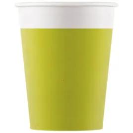 kubeczki-papierowe-limonkowe-party-200-ml-8-szt