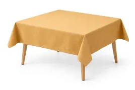 obrus-erwin-muller-bawelniany-gladki-bankietowy-musztardowy-140x135-cm