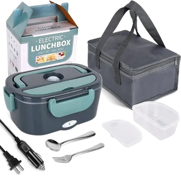 Lunch Box Samochodowy Elektryczny Pojemnik Podgrzewacz 230V 12V 24V do TIRa