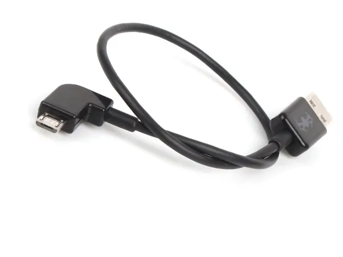 KABEL 30mm MicroUSB do Telefonu APARATURY DJI PHANTOM 4 PRO / INSPIRE 1 / 2