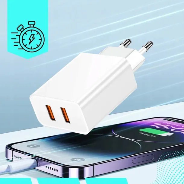 szybka-ladowarka-sieciowa-2xusb-2-1-a-10w-fast-charge-wtyczka-kostka-zlacza-usb