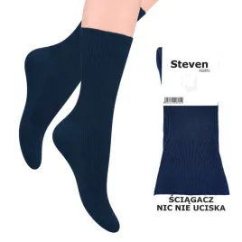 skarpety-meskie-bezuciskowe-bawelniane-dla-diabetykow-granat-steven-43-46