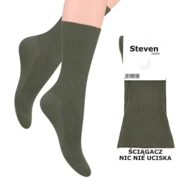 skarpety-meskie-bezuciskowe-oliwka-steven-35-38