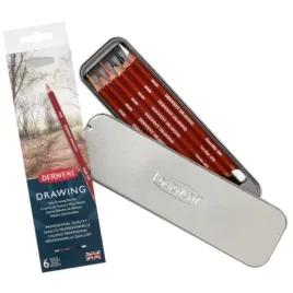 derwent-komplet-kredek-drawing-6-kolorow-w-kasetce