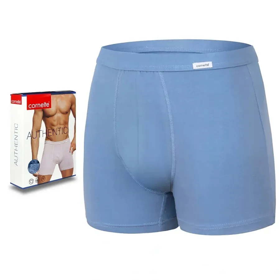 bokserki-cornette-authentic-boxer-niebieski-l