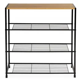 szafka-na-buty-loft-3-poziomy-metalowa-rama-debowe-polki