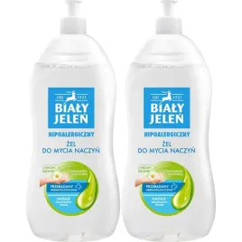 bialy-jelen-zel-do-mycia-naczyn-hipoalergiczny-rumianek-2x1l
