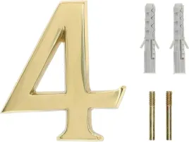cyfra-numer-domu-4-na-drzwi-3d-10-cm-mosiadz