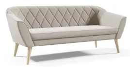 Zdjęcie produktu Sofa Skandynawska 3 osobowa GLORIA styl skand BEŻ Kanapa