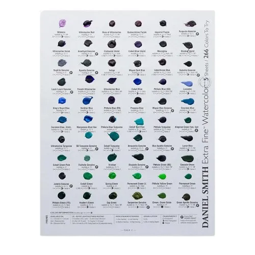daniel-smith-dot-card-266-akwareli-i-22-gwasze-stan-nowy-marka-daniel-smith