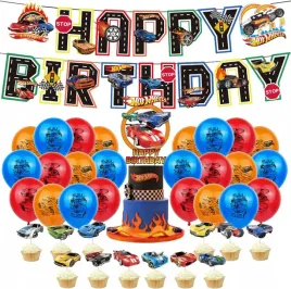 oro-party-zestaw-balonowych-dekoracji-urodzinowych-auta-wyscigi-girlanda