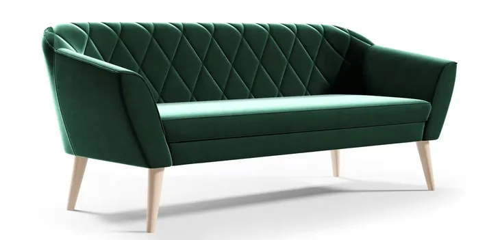 Sofa skandynawska GLORIA 3-osobowa | styl, komfort, solidna