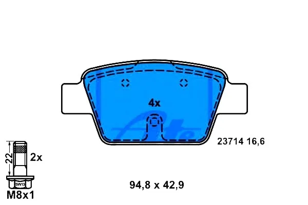 klocki-ham-tyl-fiat-stilo-01-numer-katalogowy-czesci-13-0460-3991-2
