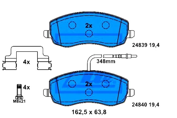 klocki-ham-przod-citroen-c8-06-22hdi-numer-katalogowy-czesci-13-0460-2752-2