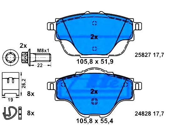 klocki-ham-tyl-citroen-c4-picasso-13-numer-katalogowy-czesci-13-0460-3872-2