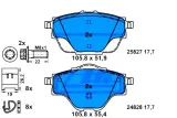 klocki-ham-tyl-citroen-c4-picasso-13-numer-katalogowy-czesci-13-0460-3872-2