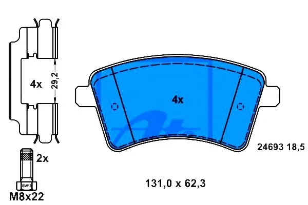 klocki-ham-przod-renault-kangoo-08-numer-katalogowy-czesci-13-0460-2741-2