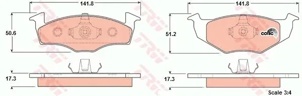 trw-gdb-1274-klocki-hamulcowe-przednie-stan-nowy