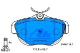 klocki-ham-tyl-citroen-c6-05-numer-katalogowy-czesci-13-0460-2706-2