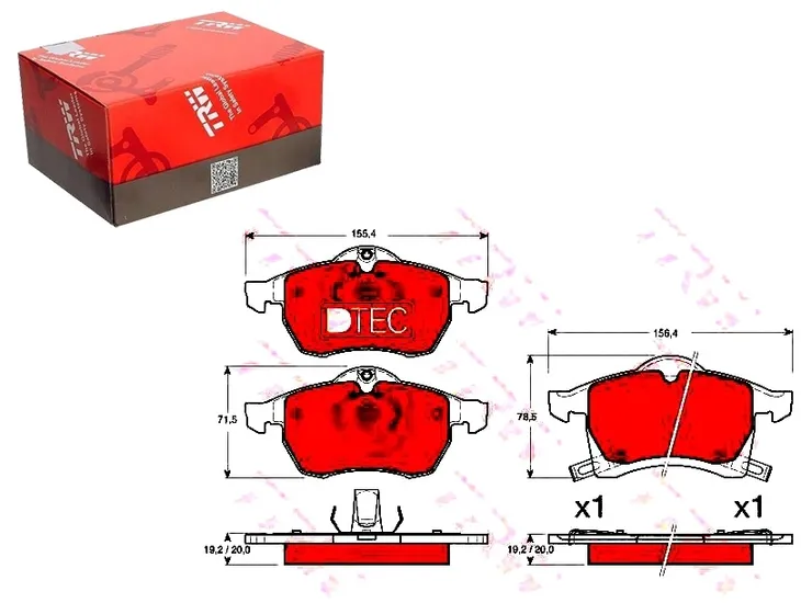 trw-gdb-1350dte-klocki-hamulcowe-przednie-dtec-stan-nowy-producent-czesci-trw