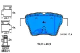 klocki-ham-tyl-citroen-c4-04-numer-katalogowy-czesci-13-0460-3813-2
