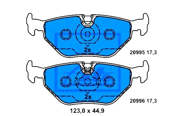 klocki-ham-tyl-bmw-5-e34-88-97-producent-czesci-ate