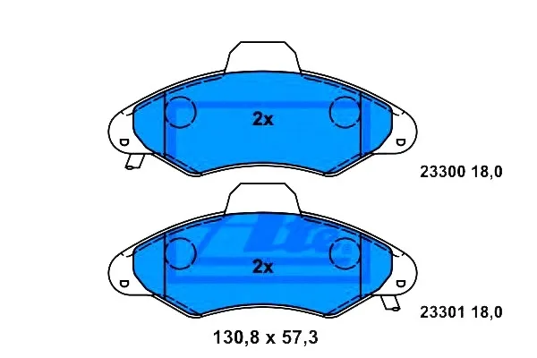 klocki-ham-przod-ford-escort-95-grubosc-18-mm