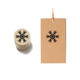 platek-sniegu-stempel-drewniany