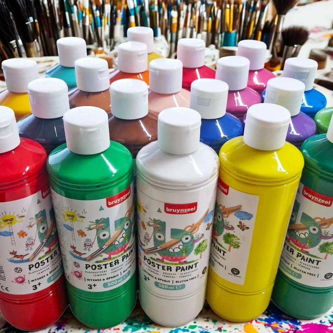 farba-plakatowa-biala-500-ml-bruynzeel-stan-nowy
