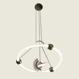 lampa-wiszaca-ring-zyrandol-zlota-pilot