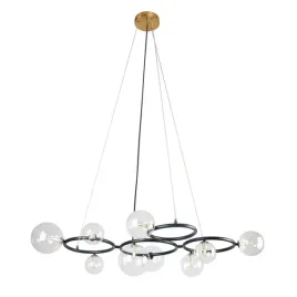 lampa-sufitowa-wiszaca-zyrandol-salon-czarna-9-kule-szklane