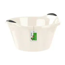 okragla-miska-na-pranie-25l-z-uchwytami-bezowa