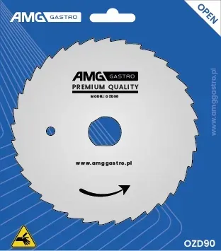 Ostrze ząbkowane PREMIUM 90mm, do noża DOST 90 | AMG Gastro OZD90