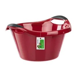 okragla-miska-na-pranie-10l-z-uchwytami-czerwona