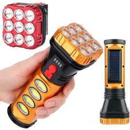 latarka-akumulatorowa-solarna-9led-4xcob-1200mah