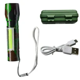latarka-akumulatorowa-led-xpe-cob-zoom-kieszonkowa