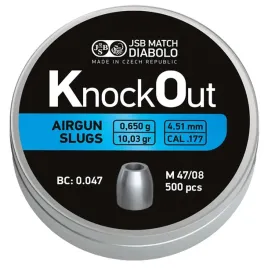 srut-jsb-knockout-slugs-451-mm-0650-g-500-szt