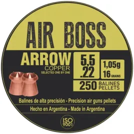 srut-apolo-air-boss-arrow-copper-55-mm-250-szt