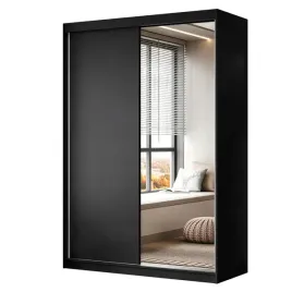 szafa-przesuwna-camaro-ii-z-lustrem-150-cm-czarna