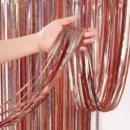 kurtyna-holograficzna-deszcz-gold-rose-100x200cm