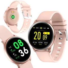 zegarek-smartwatch-fit-sportowy-fw32-neon-rozowy