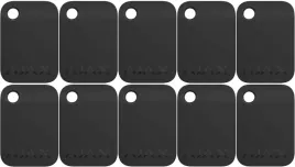 czarny-brelok-rfid-ajax-batch-of-tag-x10-desfire