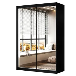 szafa-przesuwna-camaro-iii-z-lustrem-150-cm-czarna