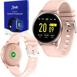 zegarek-smartwatch-fw32-neon-rozowy-folia-3mk