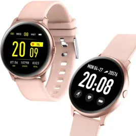 zegarek-smartwatch-fit-sportowy-fw32-neon-rozowy