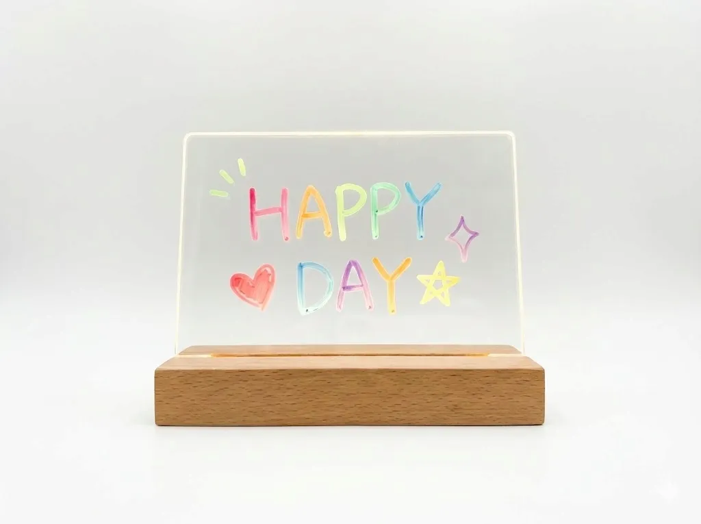 podswietlana-tablica-led-do-notatek-i-zapisow-dekoracyjna-lampa-na-biurko-stan-nowy