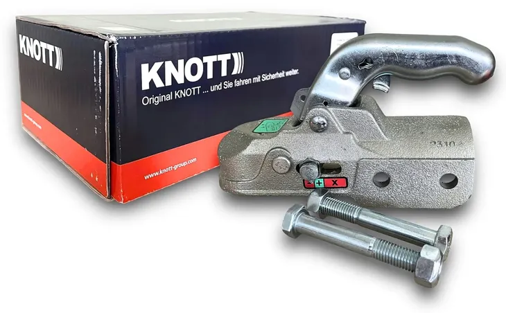 Zaczep Kulowy KNOTT Fi 60 M14 3500kg żeliwny