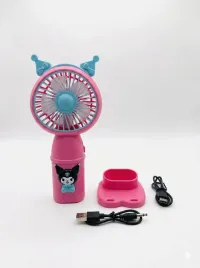 wentylator-reczny-z-podstawka-na-telefon-kuromi-rozowy-usb-mini