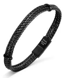 bransoleta-pierre-ricaud-pr668-5bl-meska-stalowa